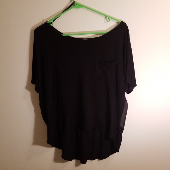 Forever 21 Black Crop Top - Picture 1 of 2